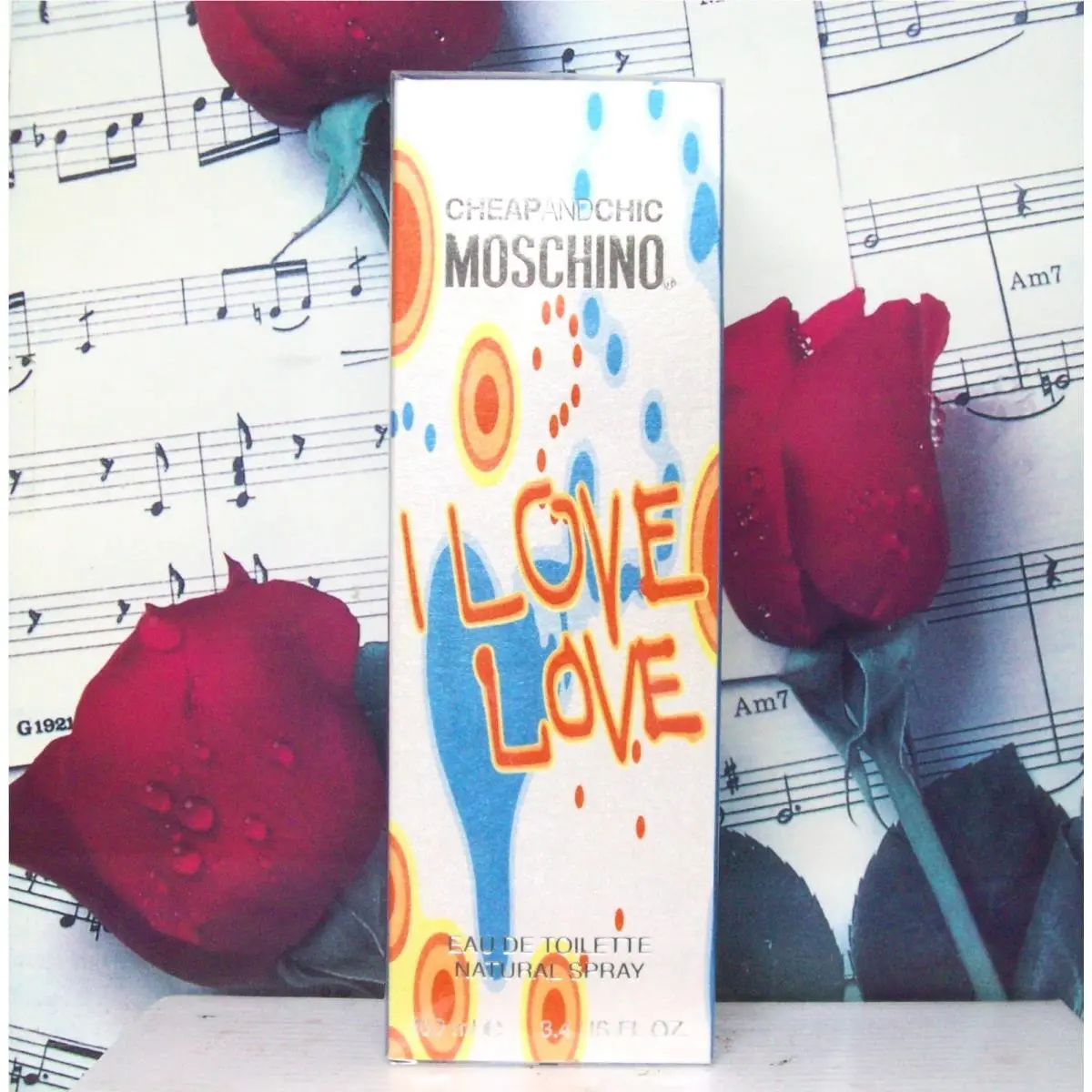I Love Love By and Chic Moschino 3.4 Oz. Edt Spray