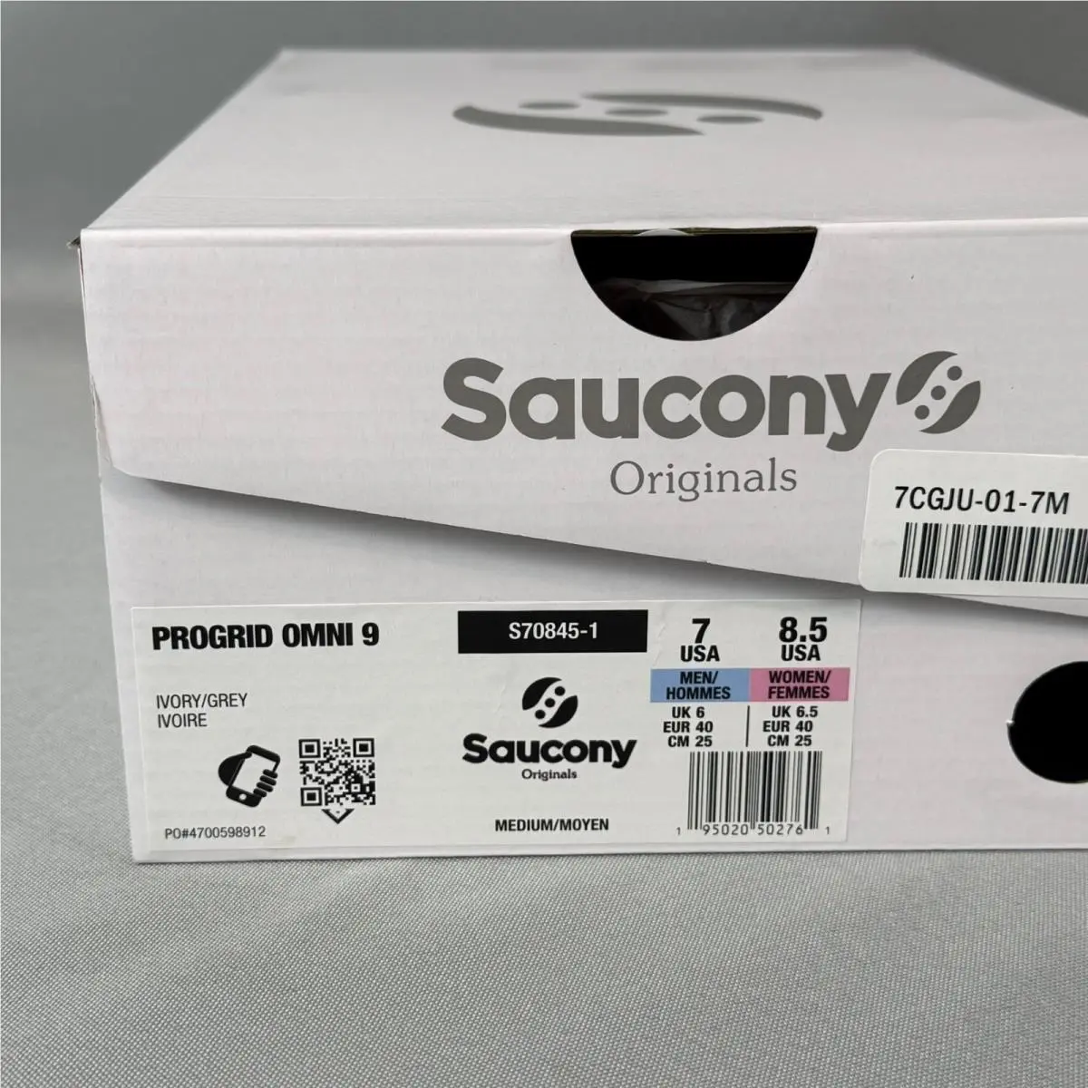 Saucony shoes - Saucony Progrid Omni 9 - Progrid Omni - S70845-1 - Ivory 8