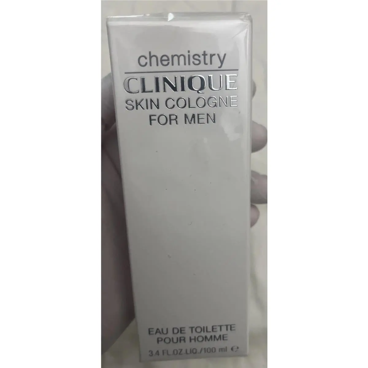 Clinique Chemistry Skin Cologne For Men 3.4oz 100ml Eau de Toilette Spray