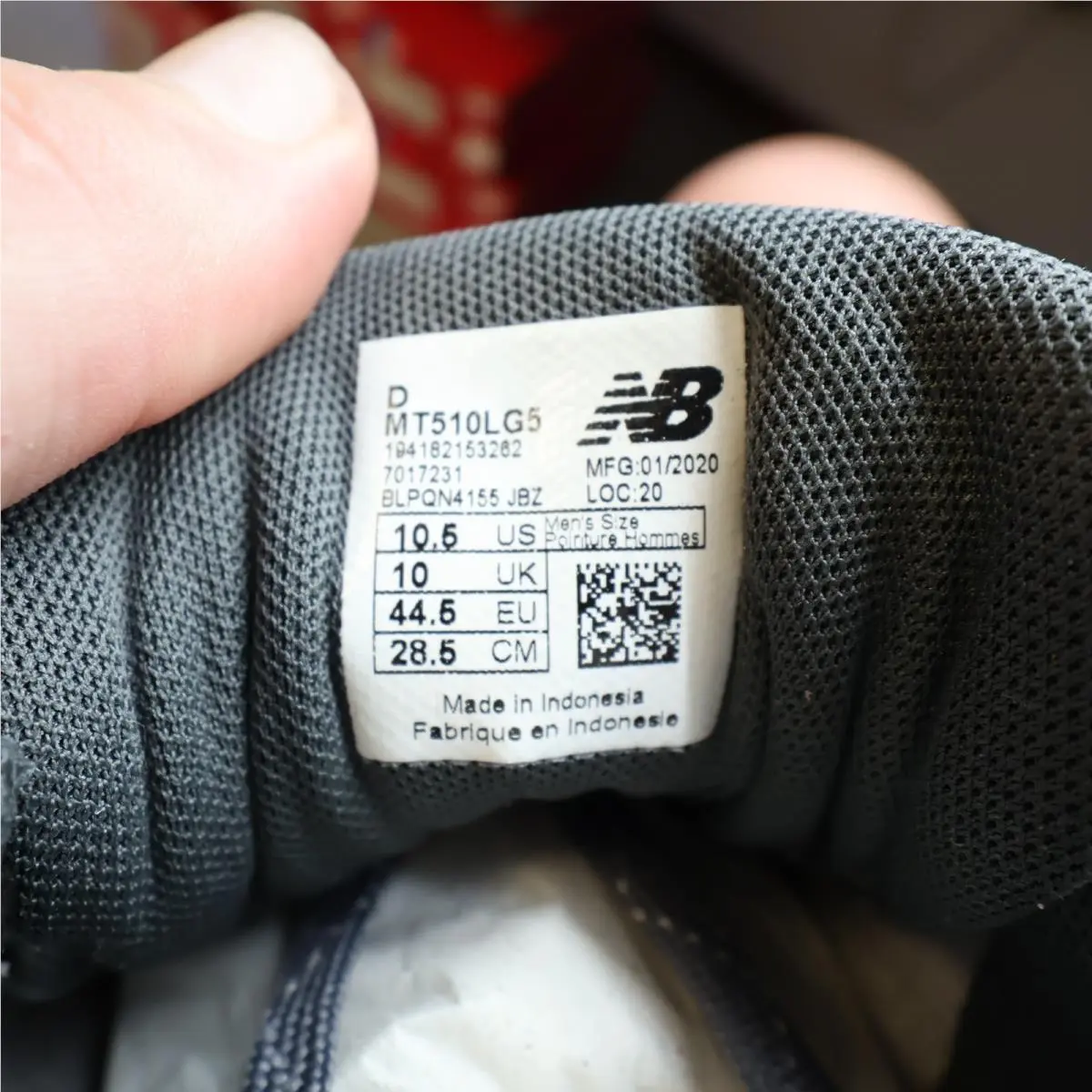 New Balance shoes - MT510LG5 - MT510LG5 - Gray 4