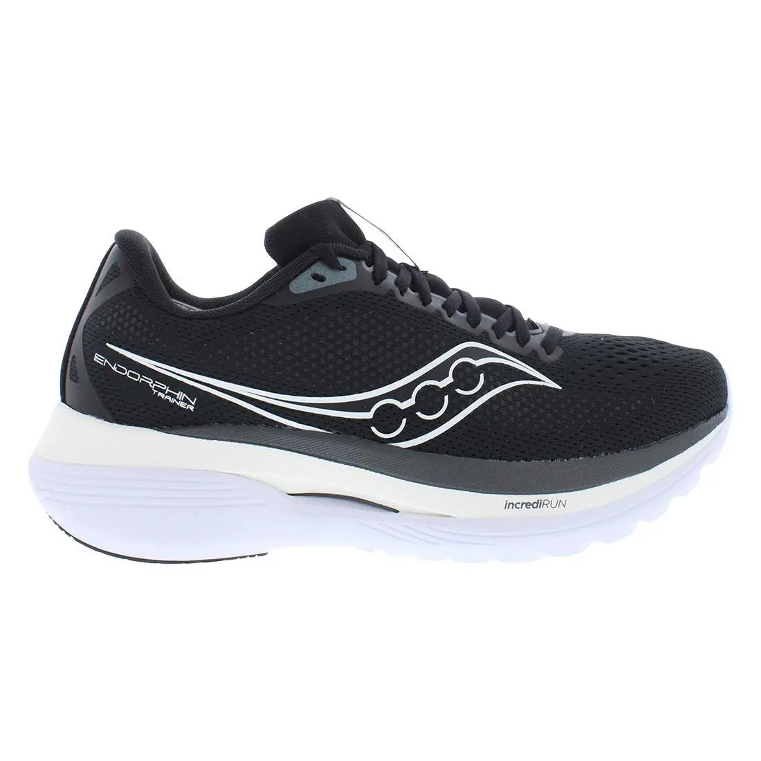 Saucony Endorphin Mens Shoes Size 8.5 Color: Black/white