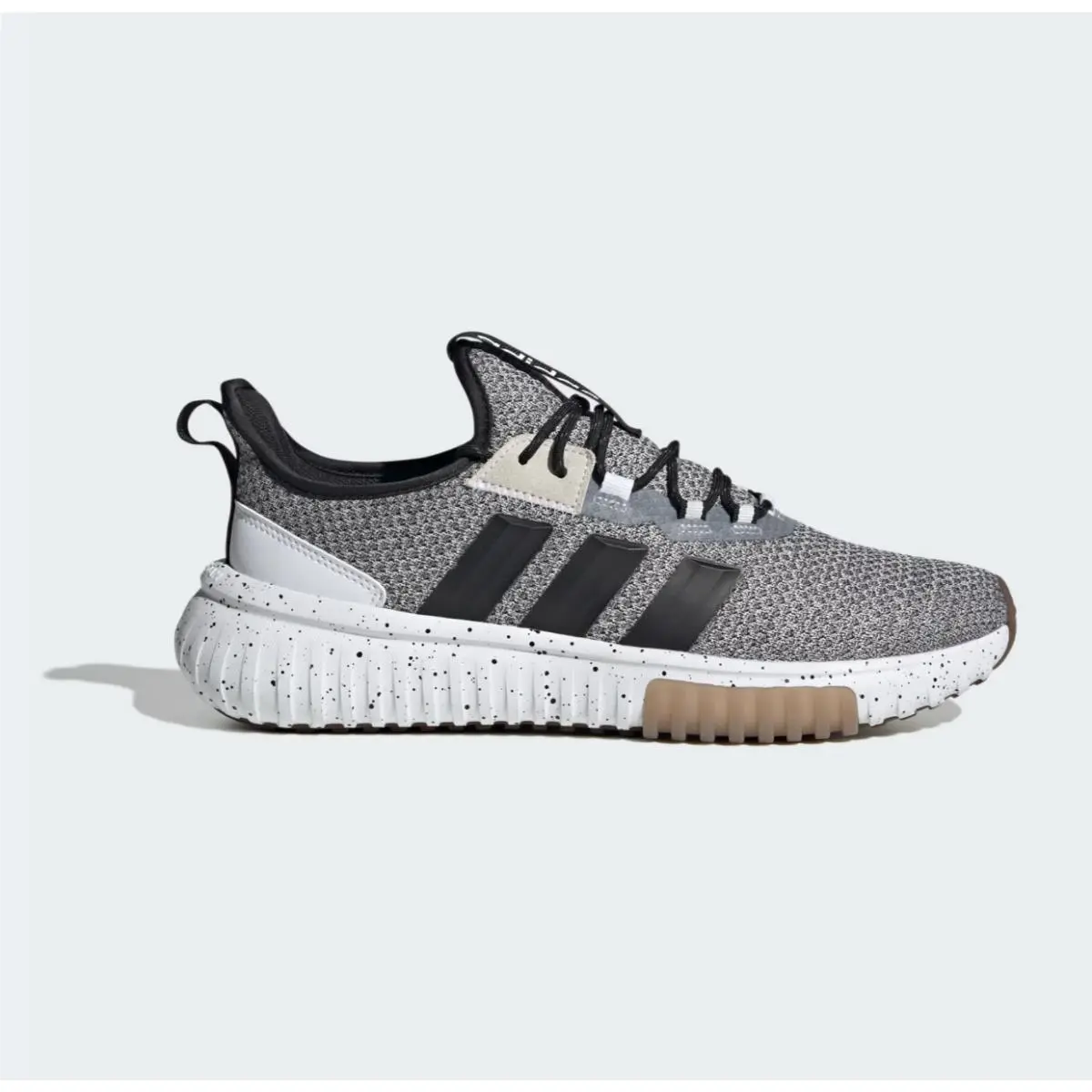 Adidas Men`s Kaptir 4.0 Wide Sportswear Shoes White/black/gum JR8482