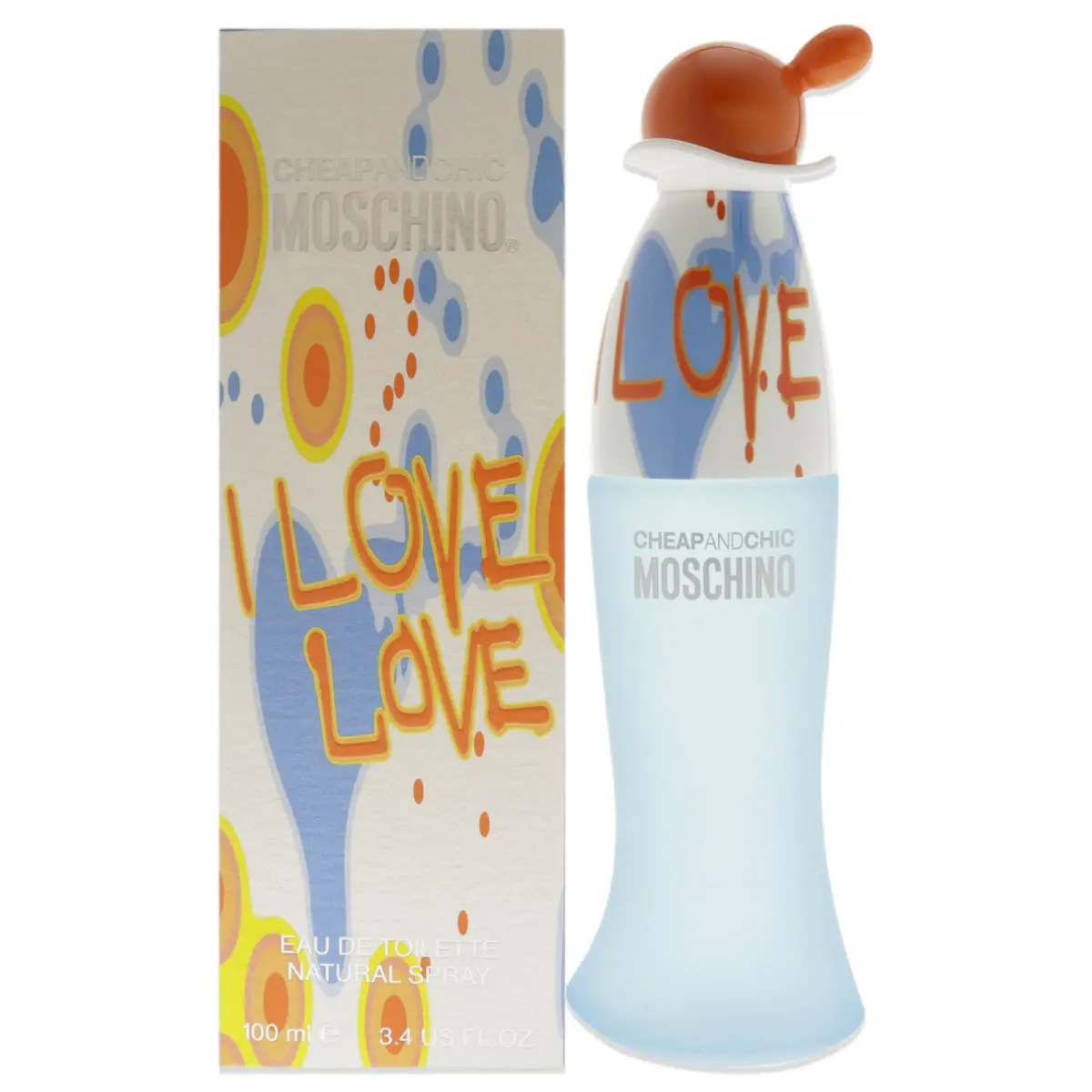 Moschino I Love Love and Chic For Women - 3.4 oz Edt Spray