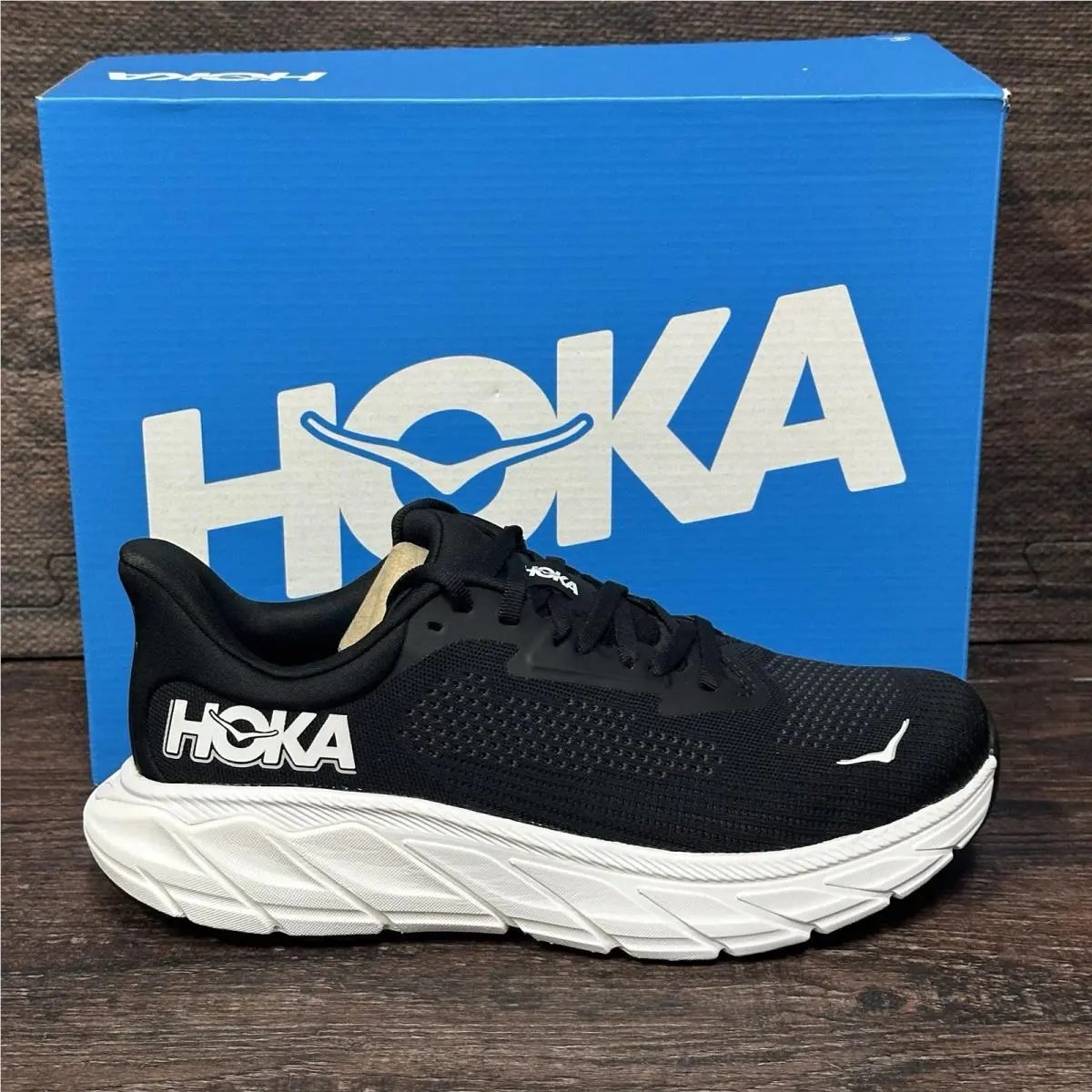 Hoka shoes - Hoka One One Arahi 7 - 1147890/BWHT - Black 5