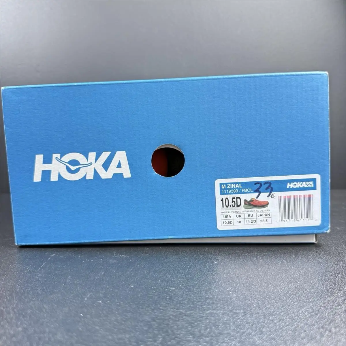 Hoka shoes - Hoka Zinal - Zinal - 1119399EPBC - Orange Black 13