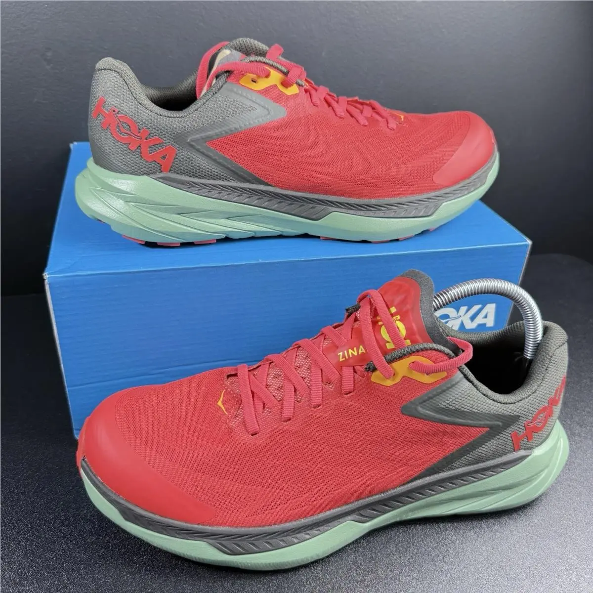 Hoka shoes - Hoka Zinal - Zinal - 1119399EPBC - Orange Black 0