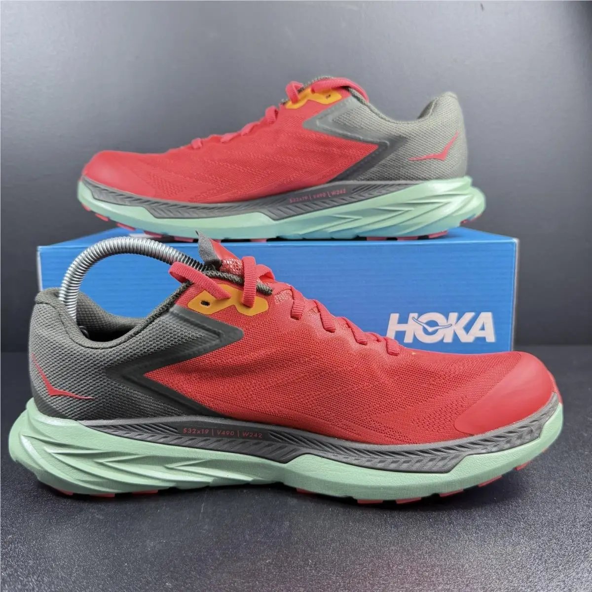 Hoka shoes - Hoka Zinal - Zinal - 1119399EPBC - Orange Black 1