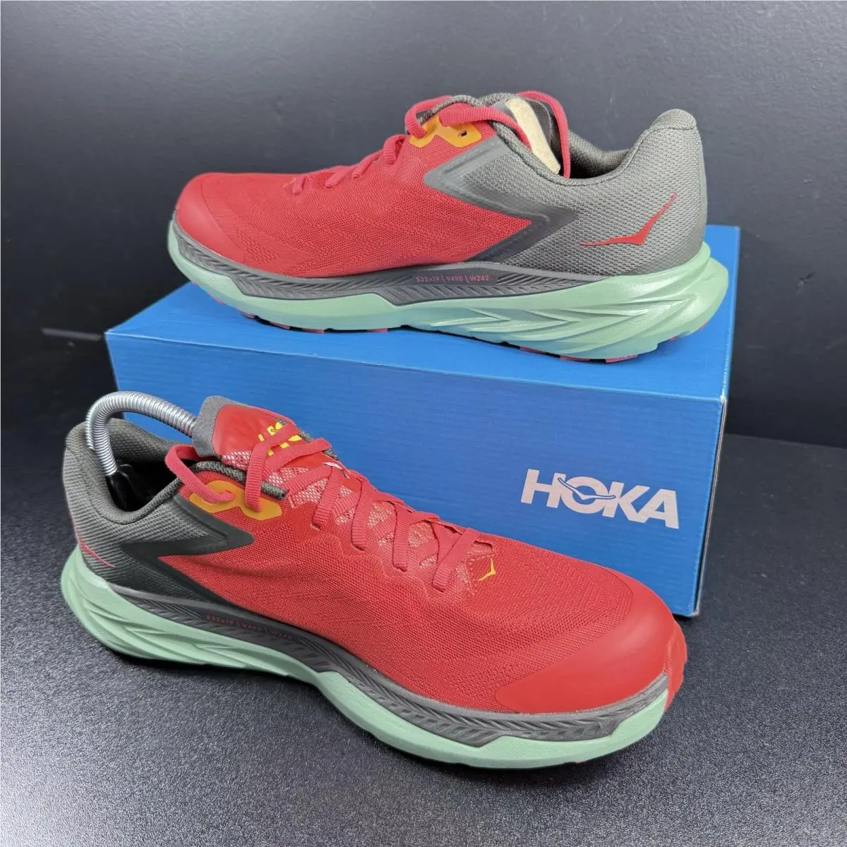 Hoka shoes - Hoka Zinal - Zinal - 1119399EPBC - Orange Black 2