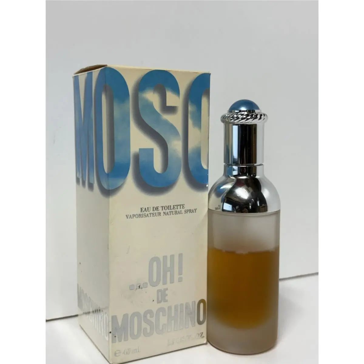 OH DE Moschino by Moschino 1.5 FL oz / 45 ML Edt Spray Low Fill As Pictures