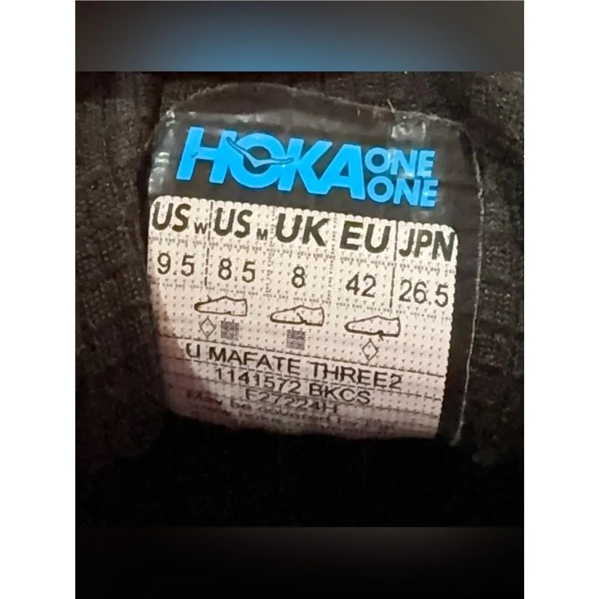 Hoka shoes - NA - Black 6