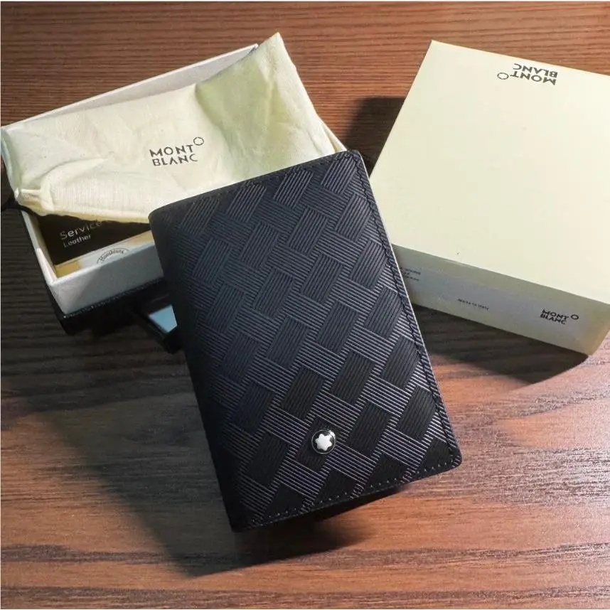 Extreme 3.0 Men`s 4CC Black Leather Card Holder Wallet Box by Montblanc