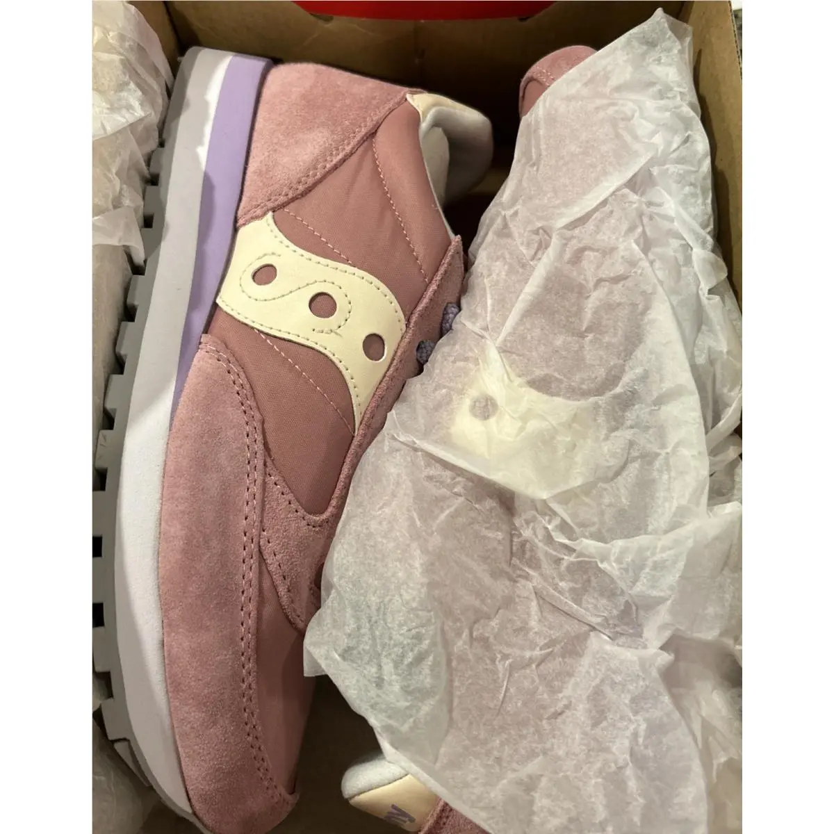 Saucony Jazz Blush/white Rose Woman’s Size 8.5M Running Sneaker