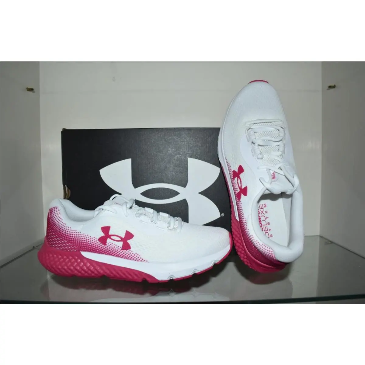 Under Armour shoes - Under Armour Rogue 4 - Rogue - 3027005 106 - Pink (UPC: 198633931706) 0