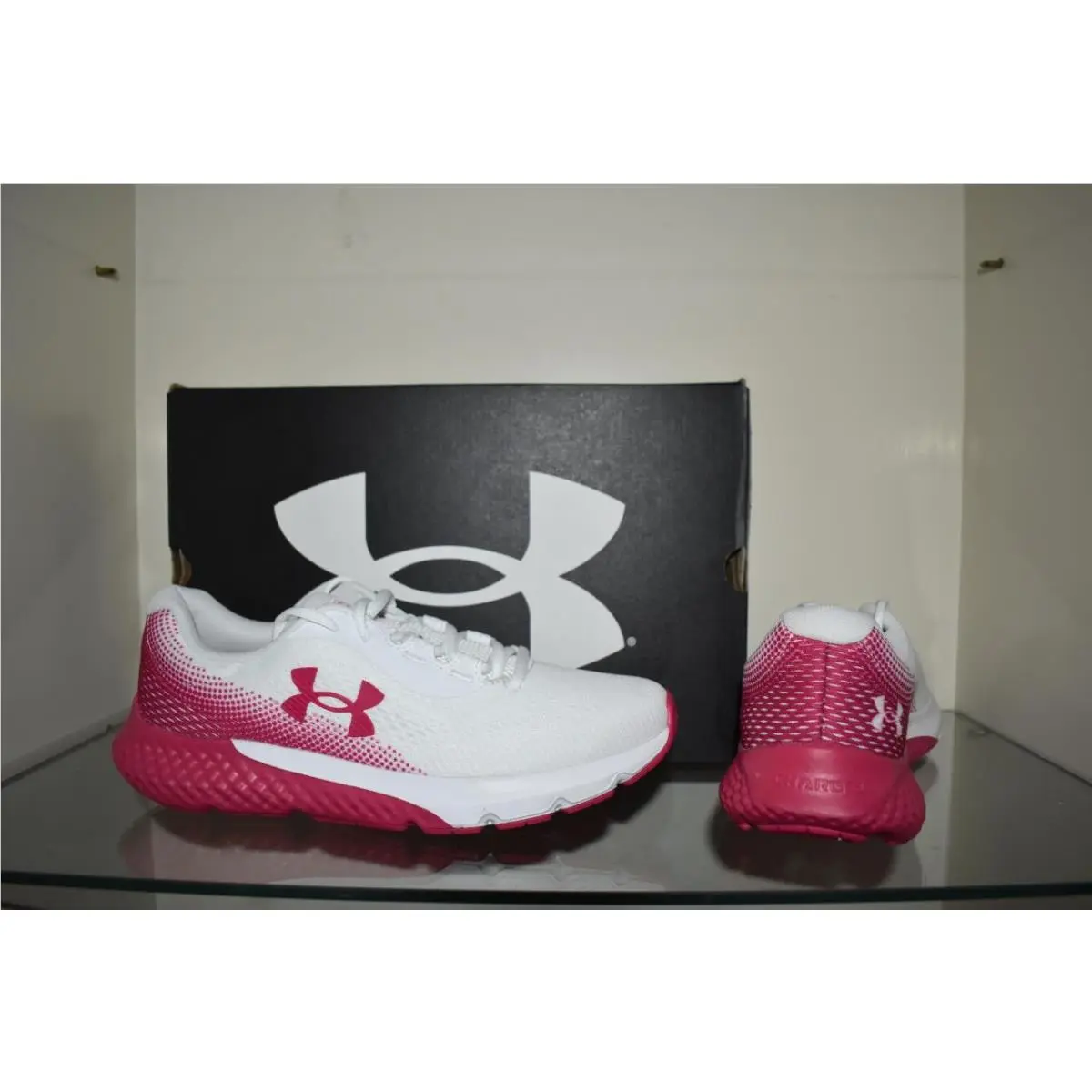 Under Armour shoes - Under Armour Rogue 4 - Rogue - 3027005 106 - Pink (UPC: 198633931706) 1