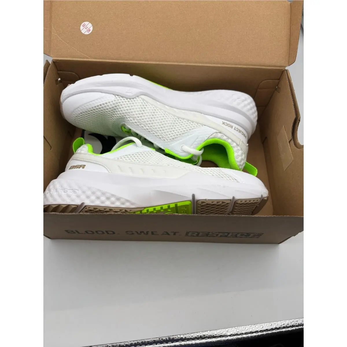 Under Armour shoes - UA W Project Rock BSR 5 - White 5