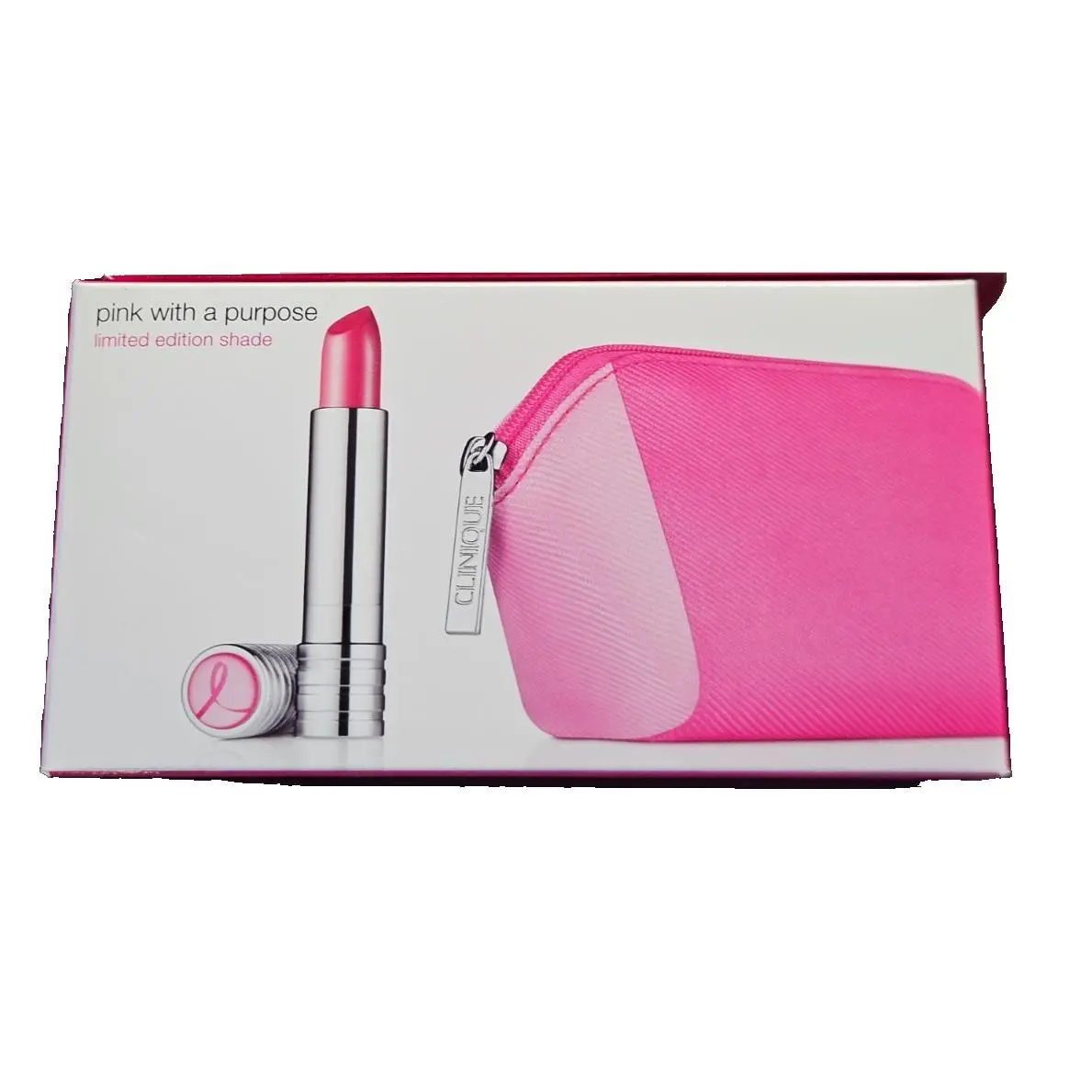 Clinique Pink with a Purpose Limited Edition Lipstick Vhtf Breast Cancer