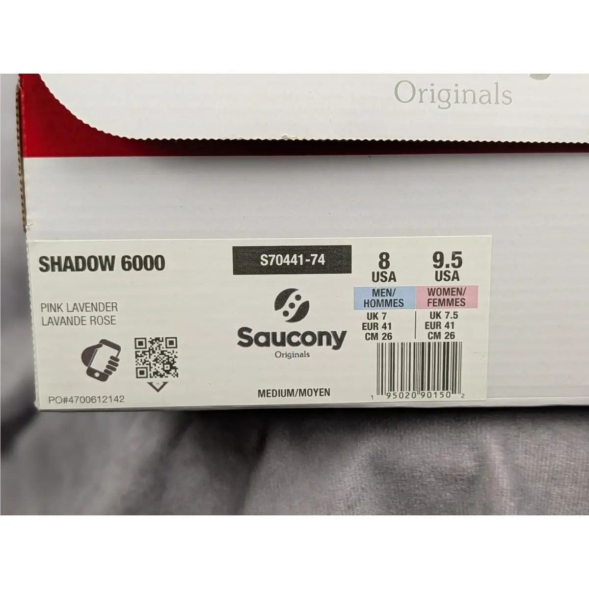 Saucony shoes - Shadow 6000 - Shadow - Pink 4