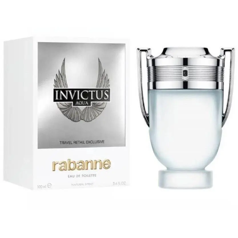 Invictus Aqua  Men 3.4 oz 100 ml Eau De Toilette Spray by Paco Rabanne