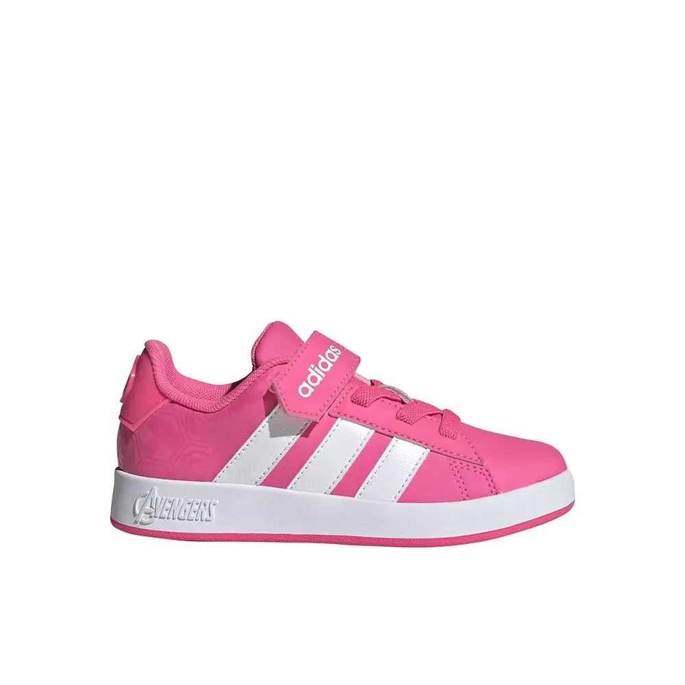 Adidas Marvel Avengers Grand Court Unisex Pink Sneakers Casual Shoes SB1158-JQ