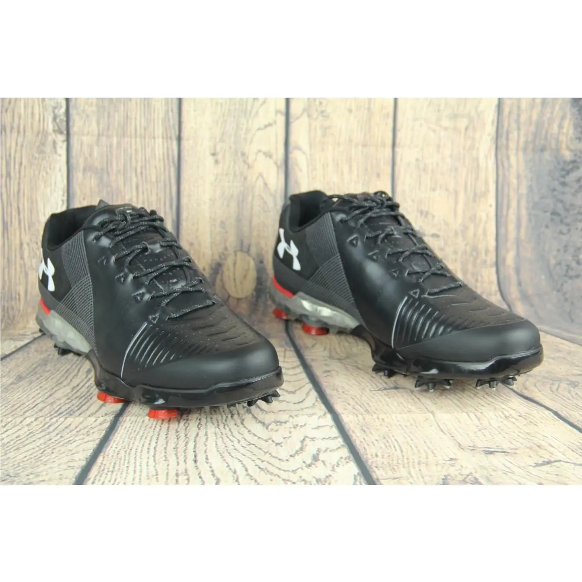Under Armour shoes - Spieth 2 - Spieth - 3000165-001 - Black, Manufacturer: Black Gray Red 5