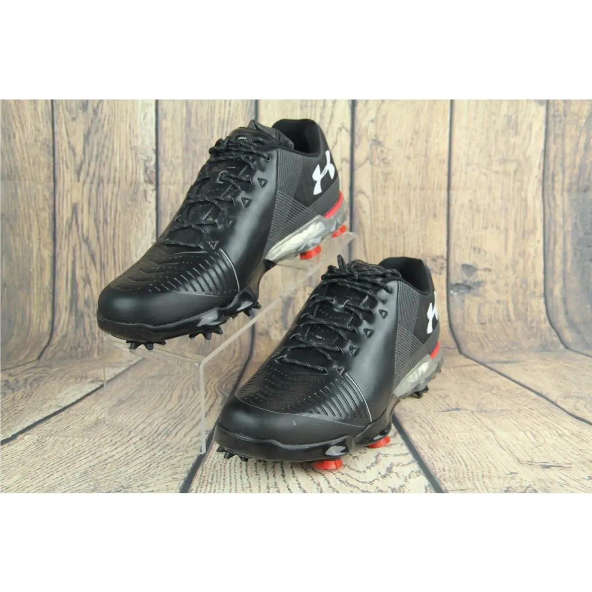 Under Armour shoes - Spieth 2 - Spieth - 3000165-001 - Black, Manufacturer: Black Gray Red 7