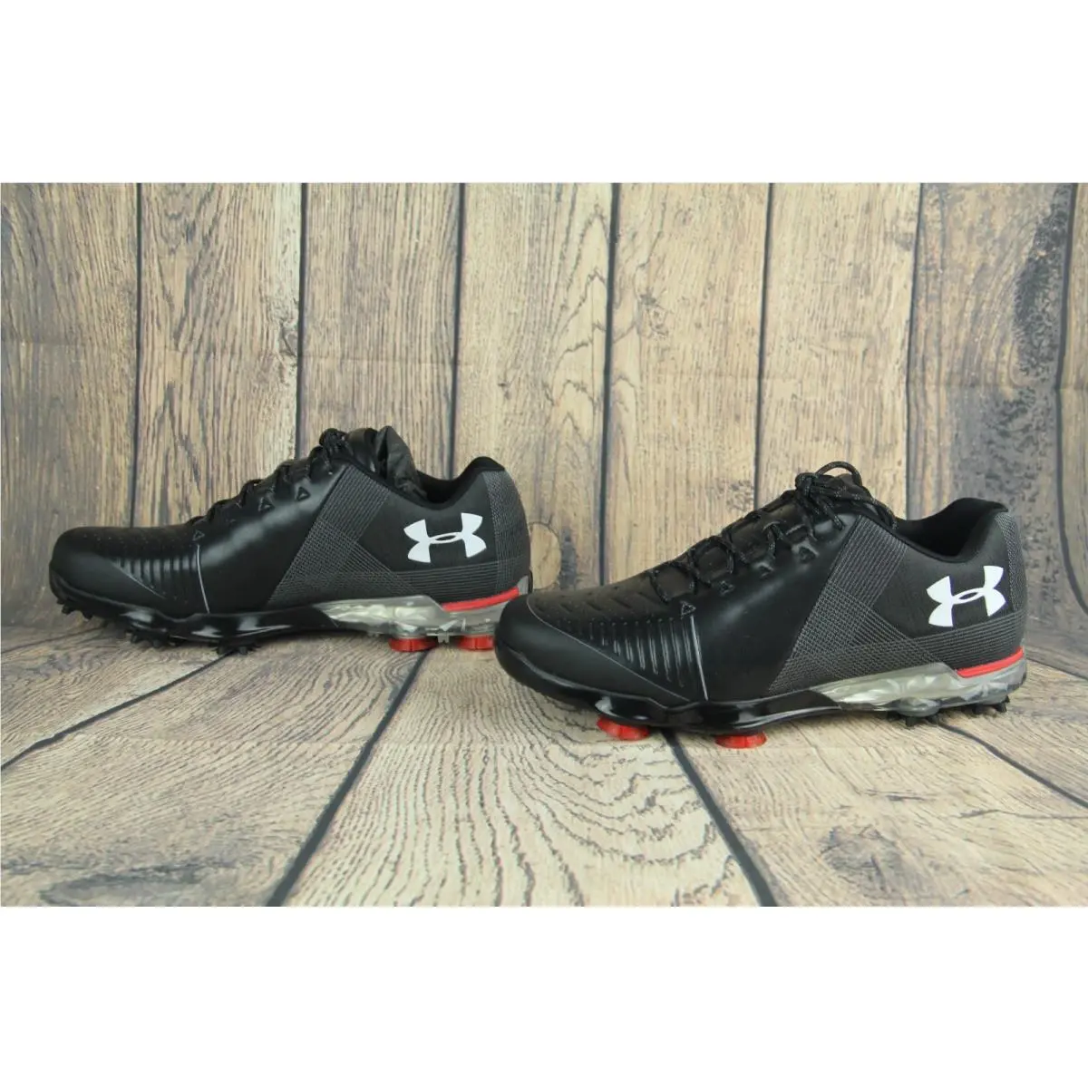 Under Armour shoes - Spieth 2 - Spieth - 3000165-001 - Black, Manufacturer: Black Gray Red 1