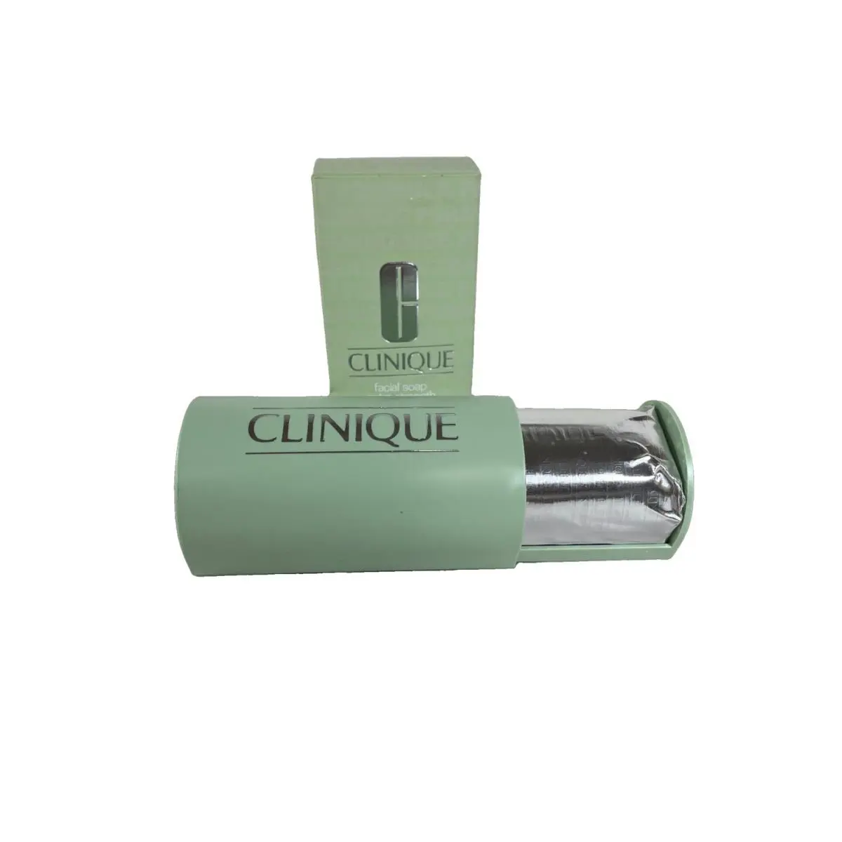 Facial Soap Extra-strength Bar 6 oz Full Size w/ Travel Dish by Clinique