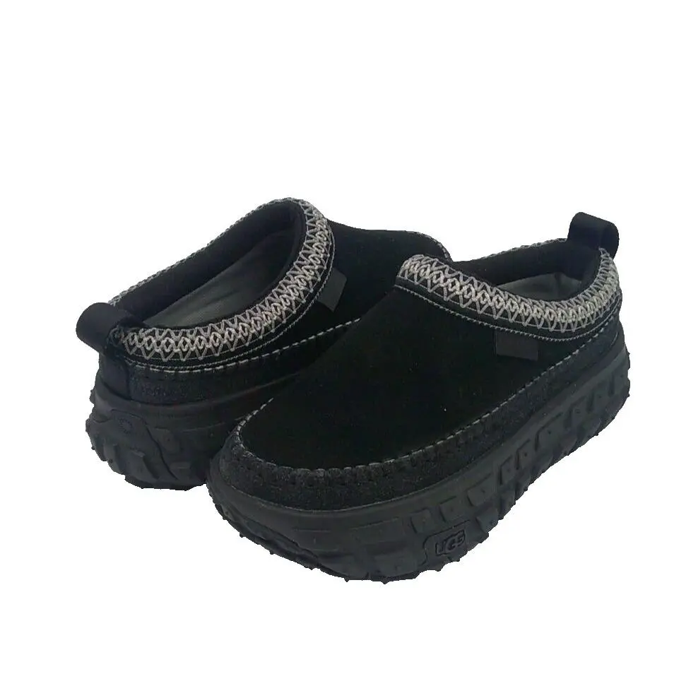 Ugg Venture Daze All Gendar Shoes Suede Black US Men 6 /women 7
