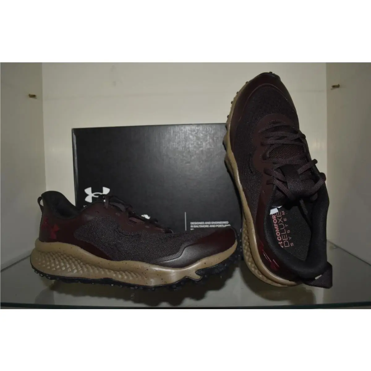 Under Armour shoes - Under Armour Charge Maven Trail - 3026136 205 - Brown (UPC: 197777475077) 0