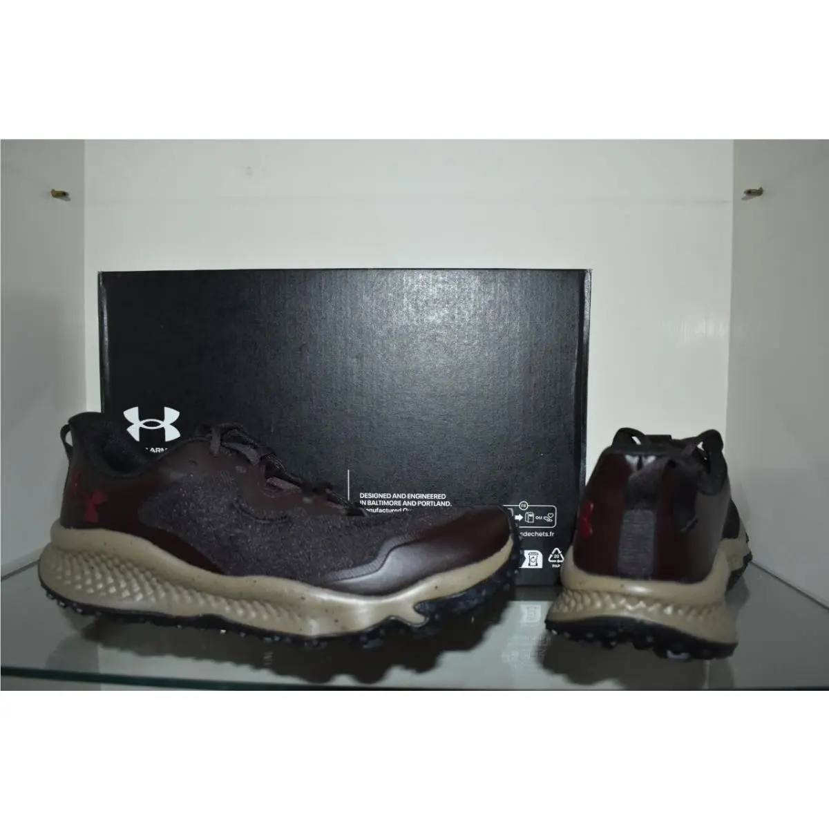 Under Armour shoes - Under Armour Charge Maven Trail - 3026136 205 - Brown (UPC: 197777475077) 1