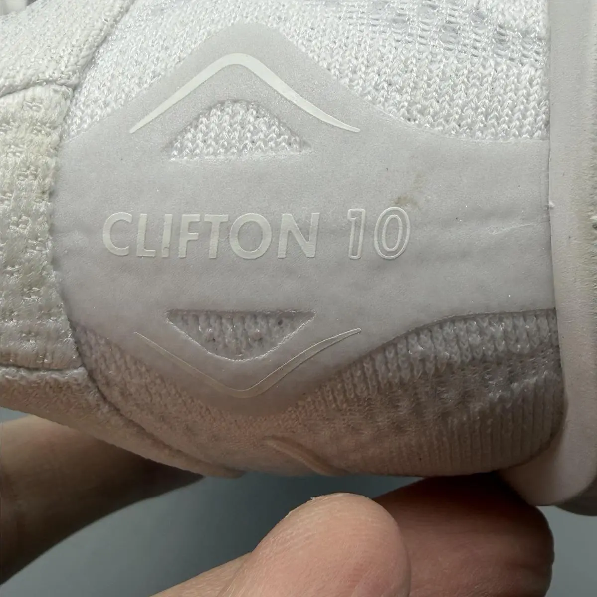 Hoka shoes - Hoka One One Clifton 10 - 1168160 WWHT - White (UPC: 0198605338298) 9