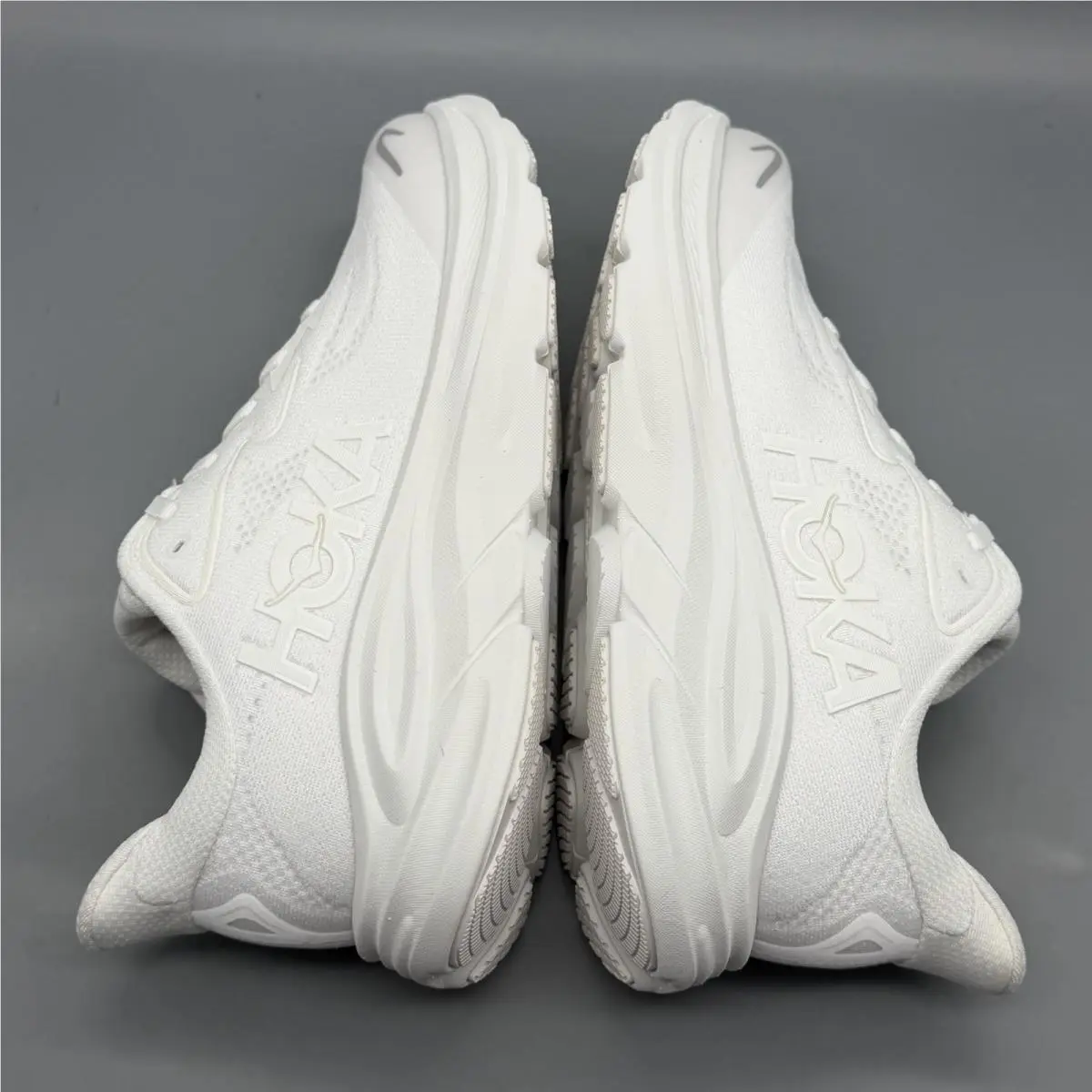 Hoka shoes - Hoka One One Clifton 10 - 1168160 WWHT - White (UPC: 0198605338298) 4