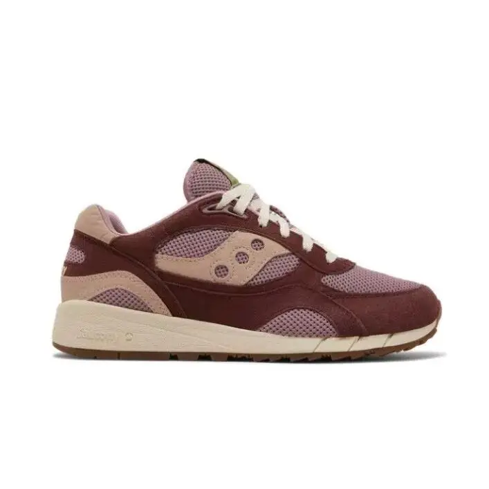 Saucony Shadow 6000 Mushroom Burgundy S70747-2 Size 9.5