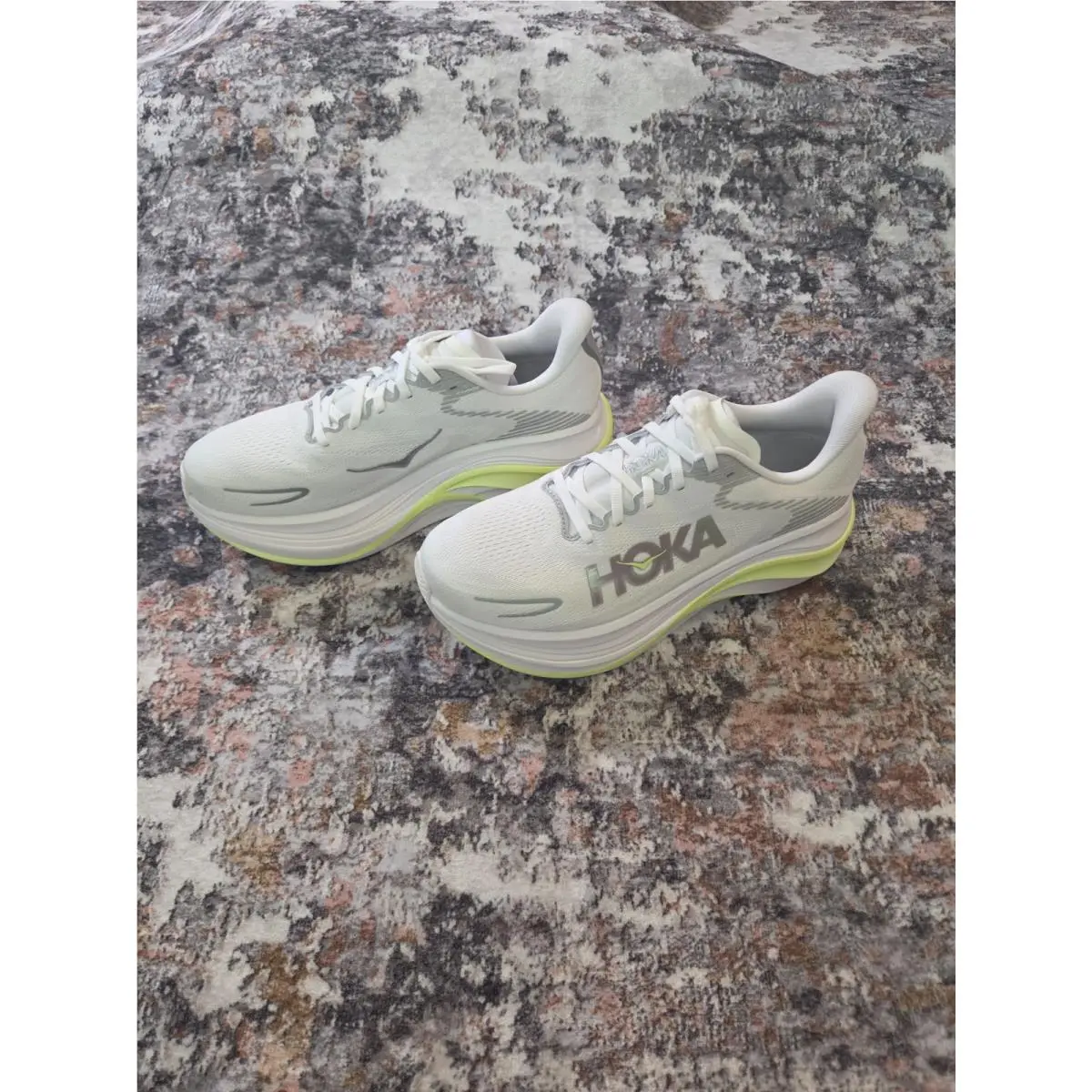 Hoka shoes - HOKA Skyward X 2 - Skyward - White/Neon Yuzu 2