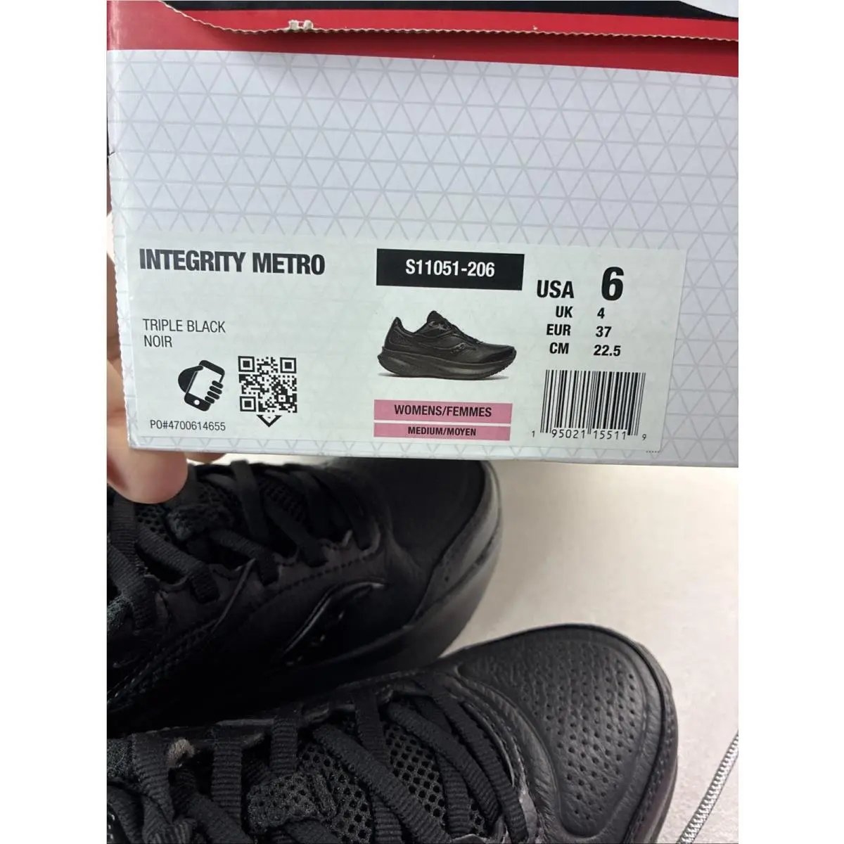 Saucony shoes - SAUCONY INTEGRITY METRO - INTEGRITY METRO - 11051-206 - Black 5