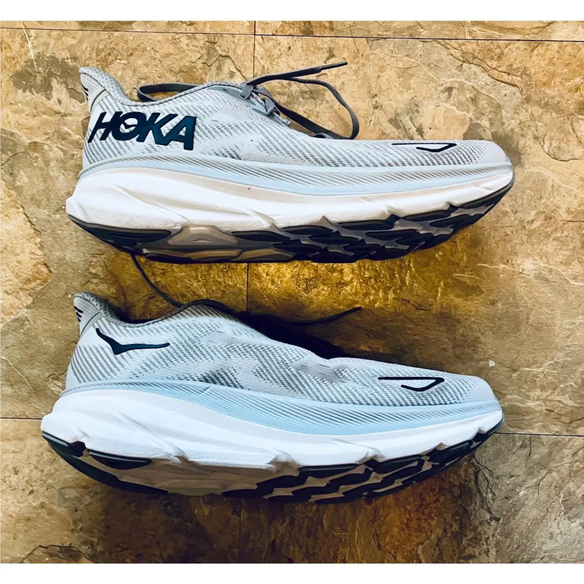 Hoka shoes - Hoka One One Clifton 9 - 1127985173638 - Black (UPC: 196565173638) 1