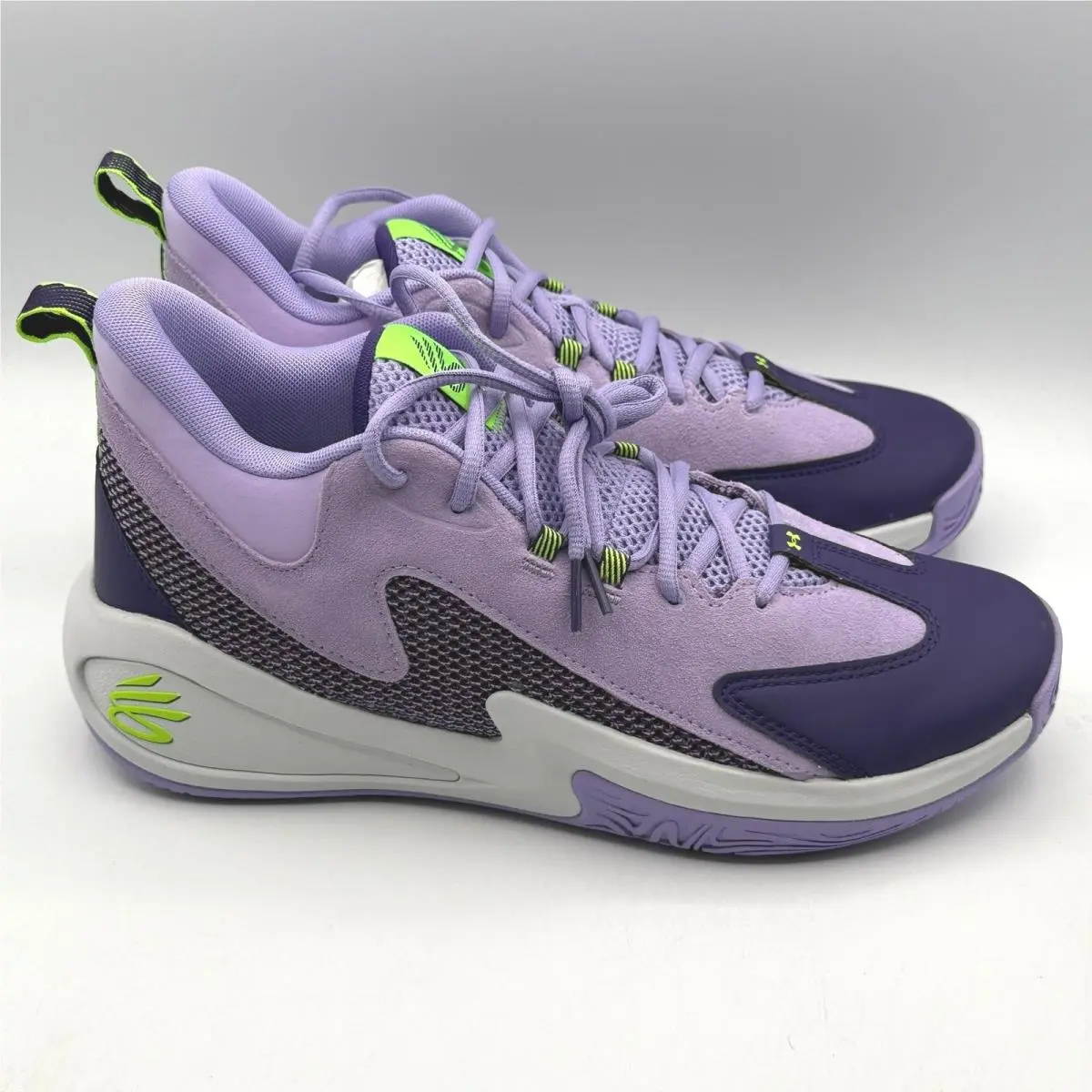 Under Armour Curry 3Z25 Sde Mens Size 11 Purple Violet Basketball 6000750-538