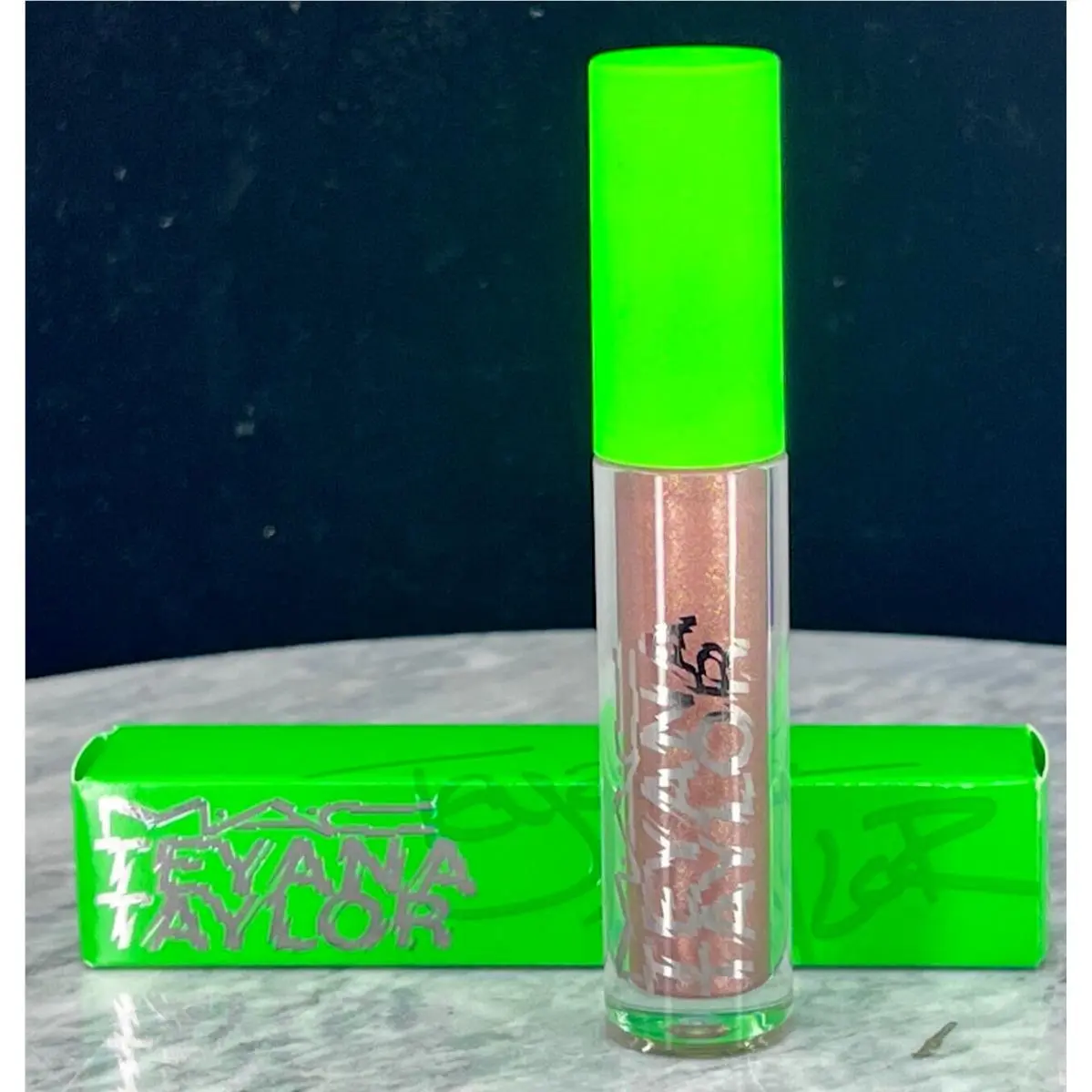 Mac Teyana Taylor Lipgloss But Ain`t Got No Manners 0.1 Fl.oz Rare