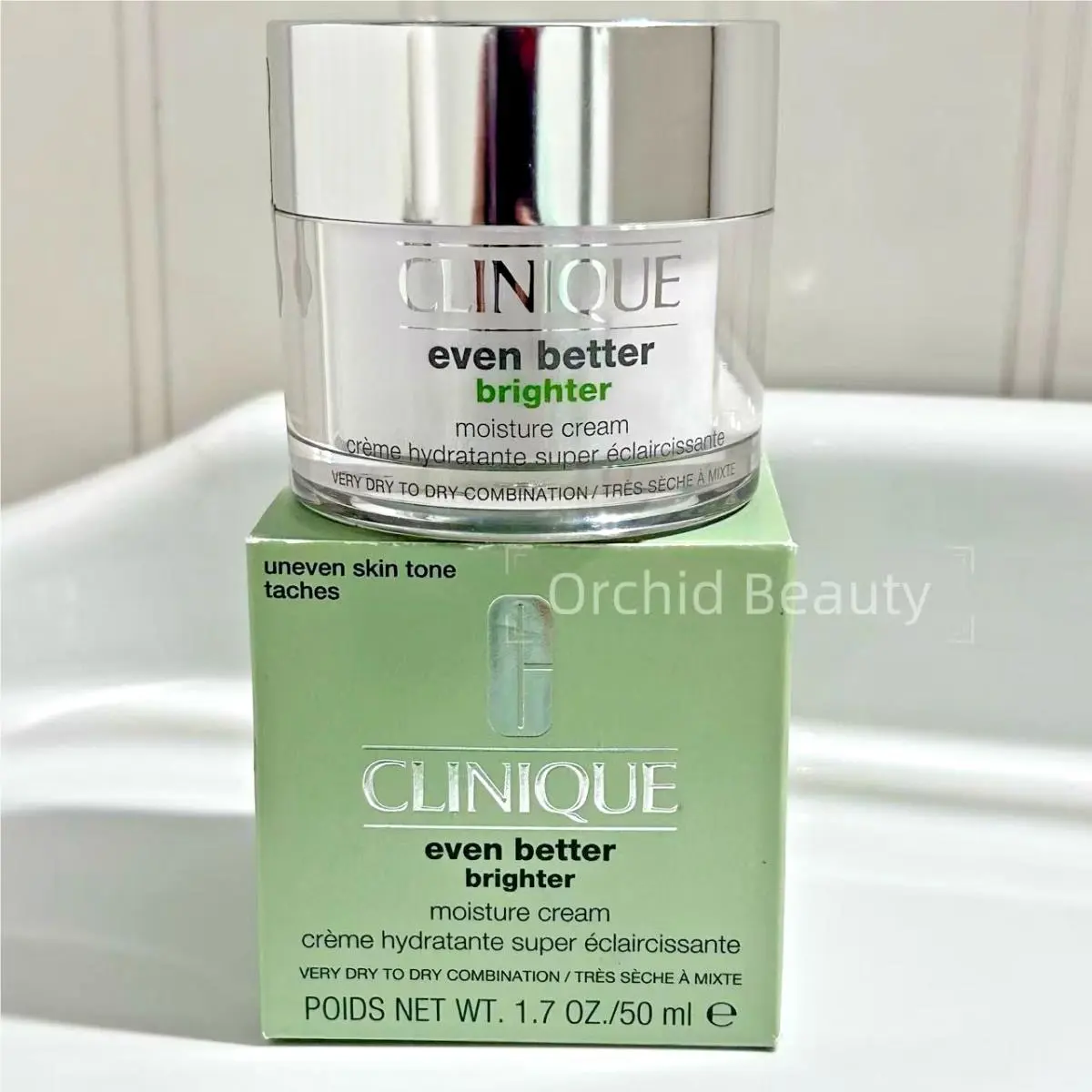 Clinique Even Better Brighter Moisture Cream 50 Ml/ 1.7oz Very Dry TO Dry