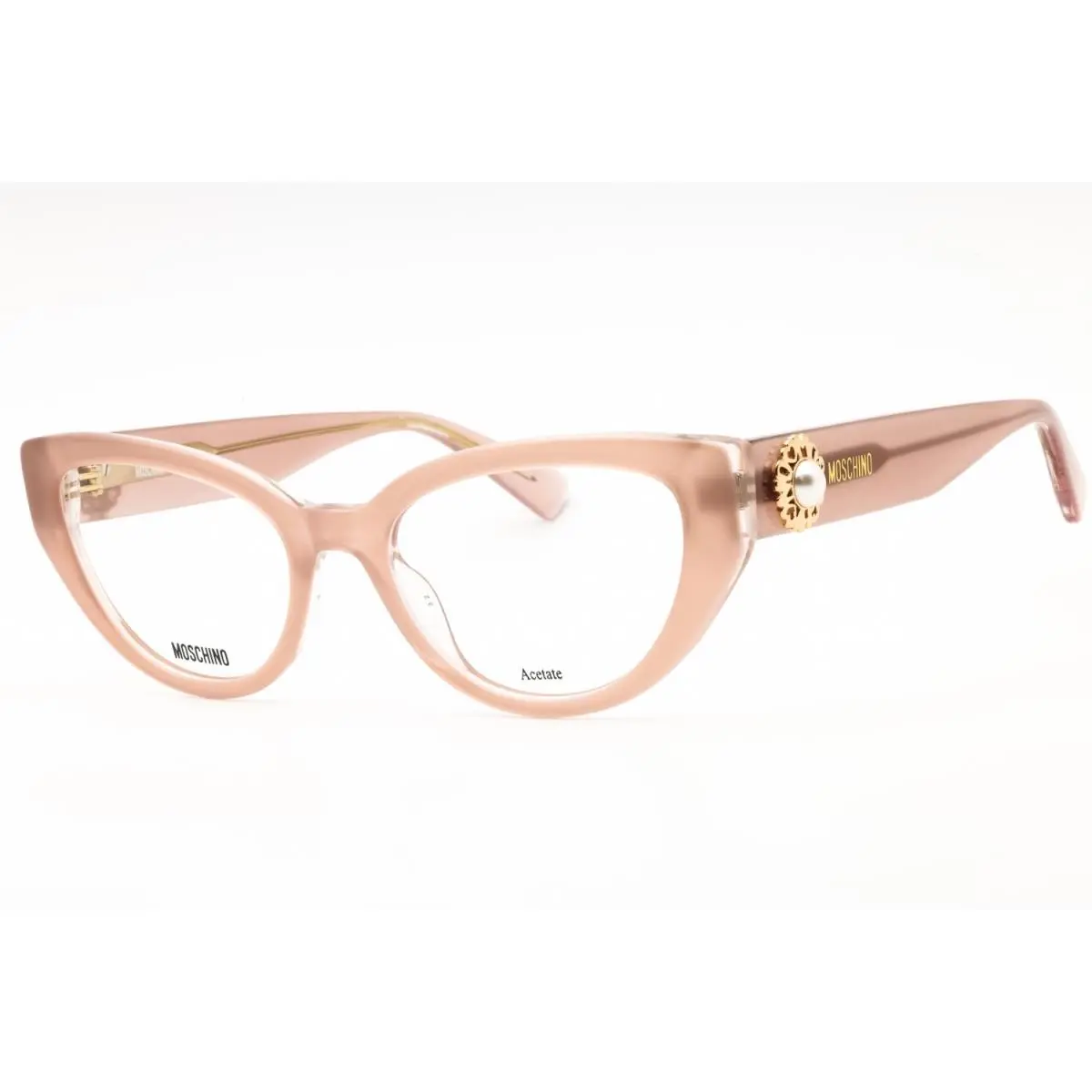 Moschino MOS631-FWM-52 Eyeglasses Frame Size 52mm 18mm 140mm Pink Women 7167369