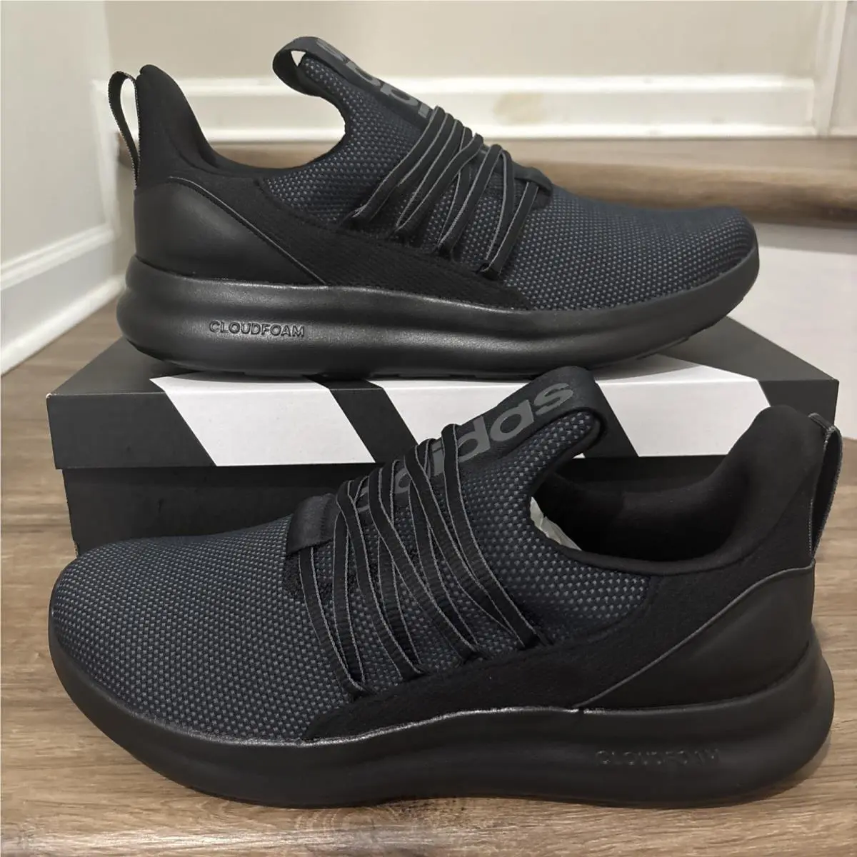 Adidas shoes - Afidas Little Racer Wide - Afidas Little Racer Wide - IE8684 - Black 6