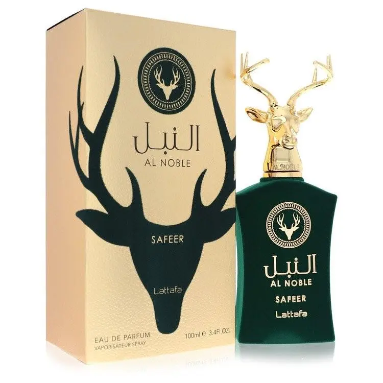 Al Noble Safeer  Eau De Parfum Spray Unisex 3.4 oz For Men by Lattafa