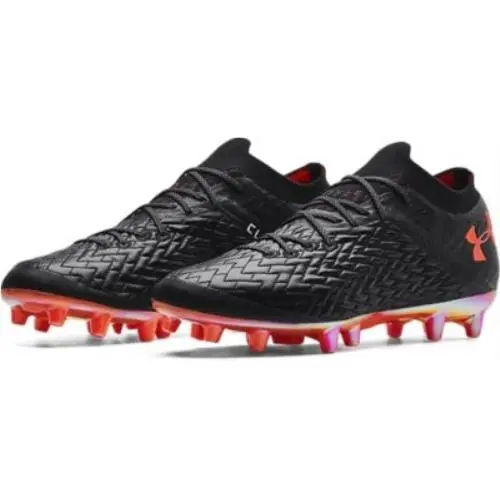 Under Armour shoes - BLACK-ELECTRIC TANGERINE-ELECTRIC TANGERINE (UPC: 195252321369) 0