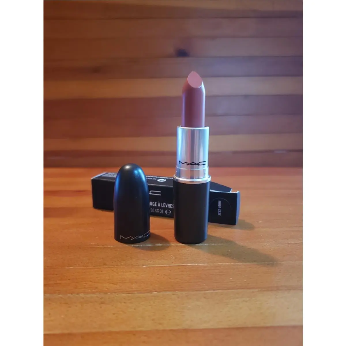 Mac Matte Lipstick in Color Kinda Sexy Htf Rare Lip Stick