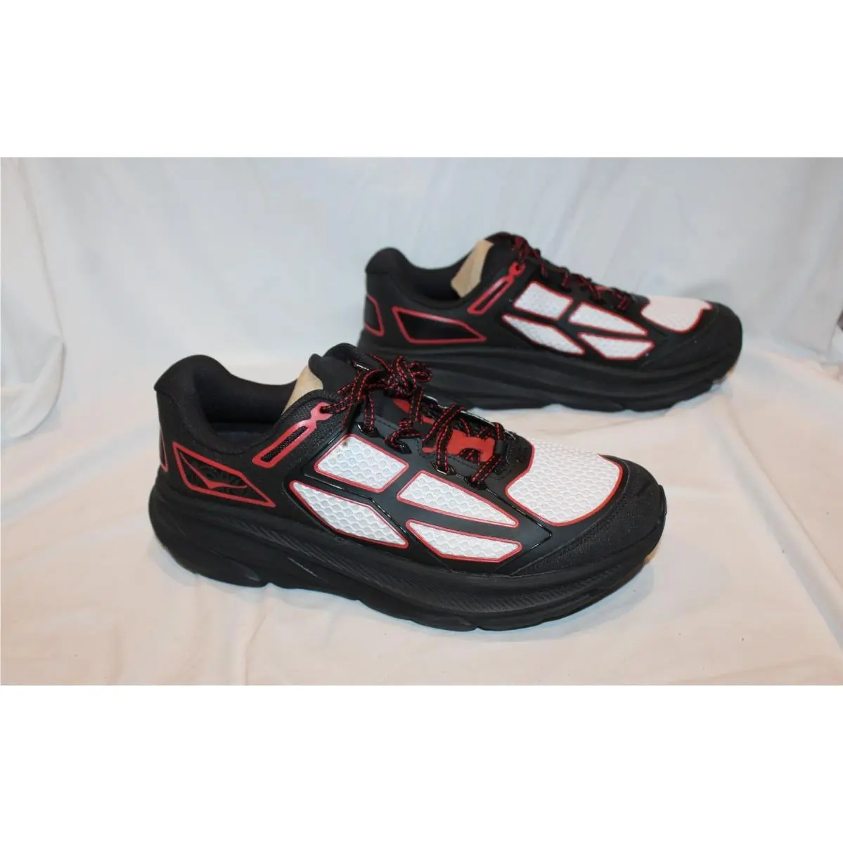 Hoka shoes - one9 - BLACK RED WHITE 0