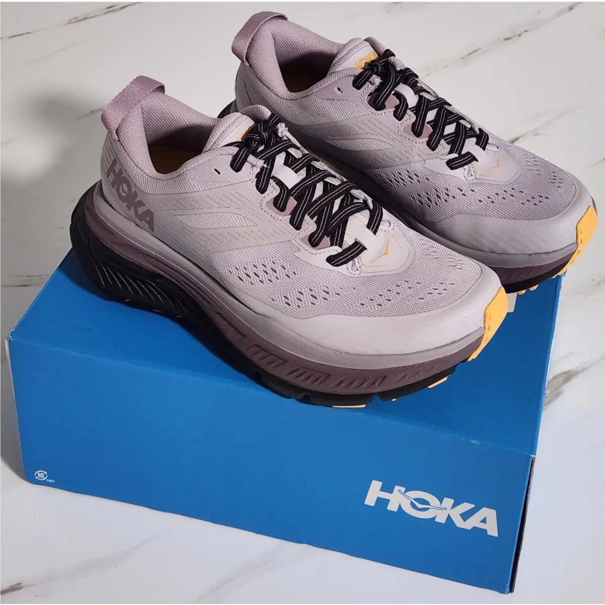 Hoka One One Stinson Atr 6 Running Shoes Women`s Sz 6 Lilac