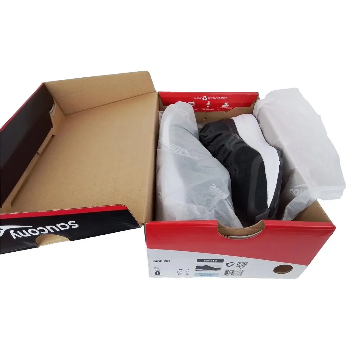 Saucony shoes - Saucony Ride ISO - Ride ISO - S20444-2 - Black (UPC: 884547887382) 6