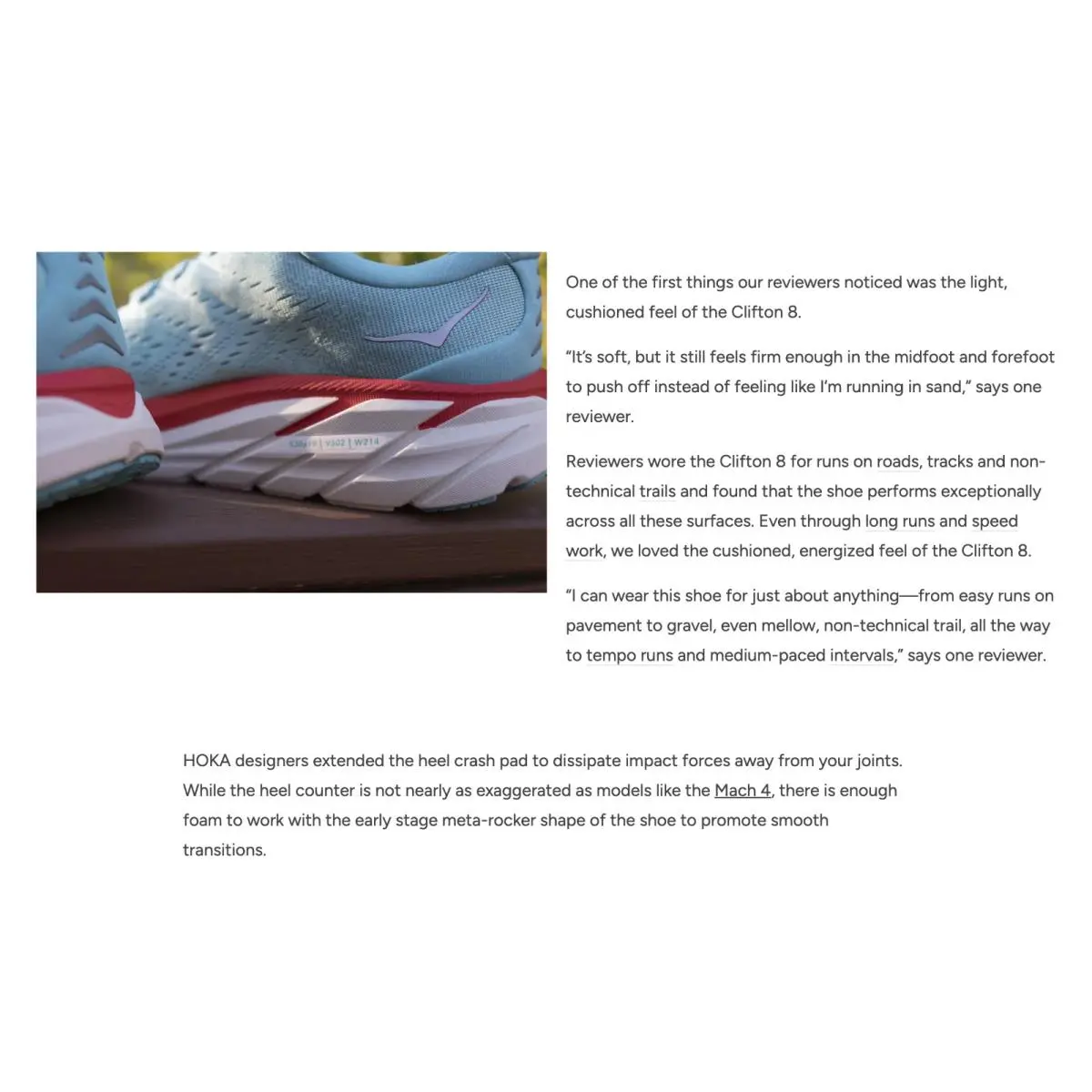 Hoka shoes - HOKA Clifton 8 - Clifton - 1119394 AEBL - Aquarelle Eggshell /Blue (UPC: 0197634068800) 8