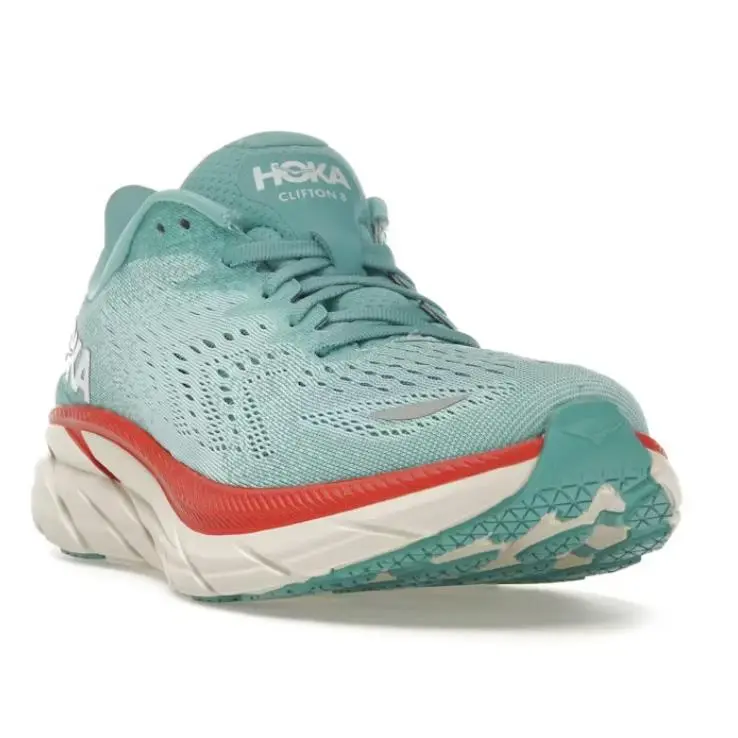 Hoka shoes - HOKA Clifton 8 - Clifton - 1119394 AEBL - Aquarelle Eggshell /Blue (UPC: 0197634068800) 2