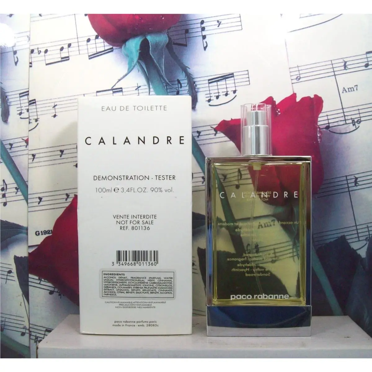 Calandre 3.4 Oz. Edt Spray. Vintage 5120 Ntwb by Paco Rabanne